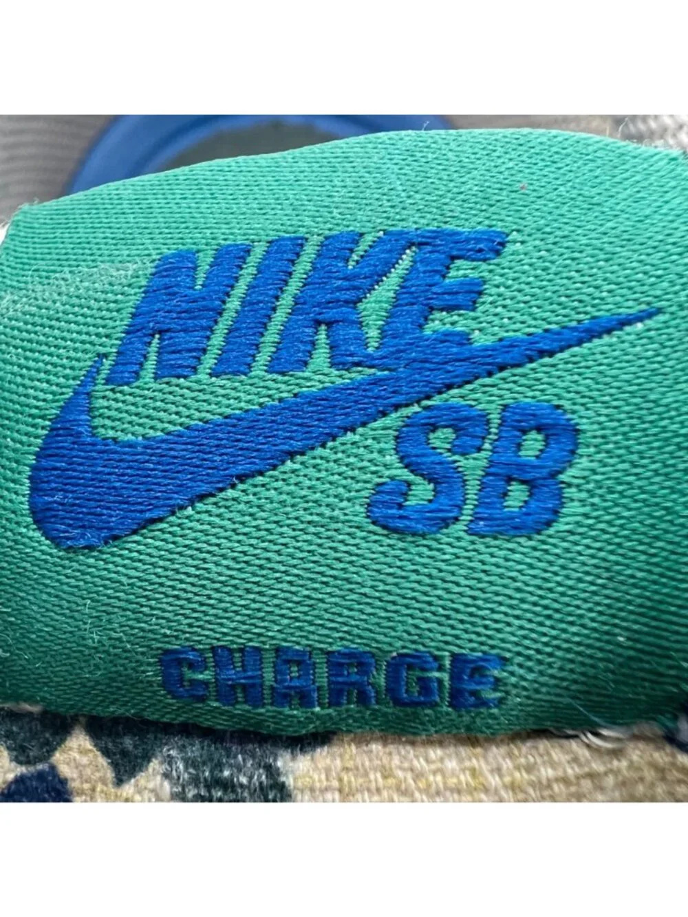 Nike SB Charge Floral Print Canvas Sneakers Womens Shoes 6.5Y Solarsoft Insole - Picture 10 of 12